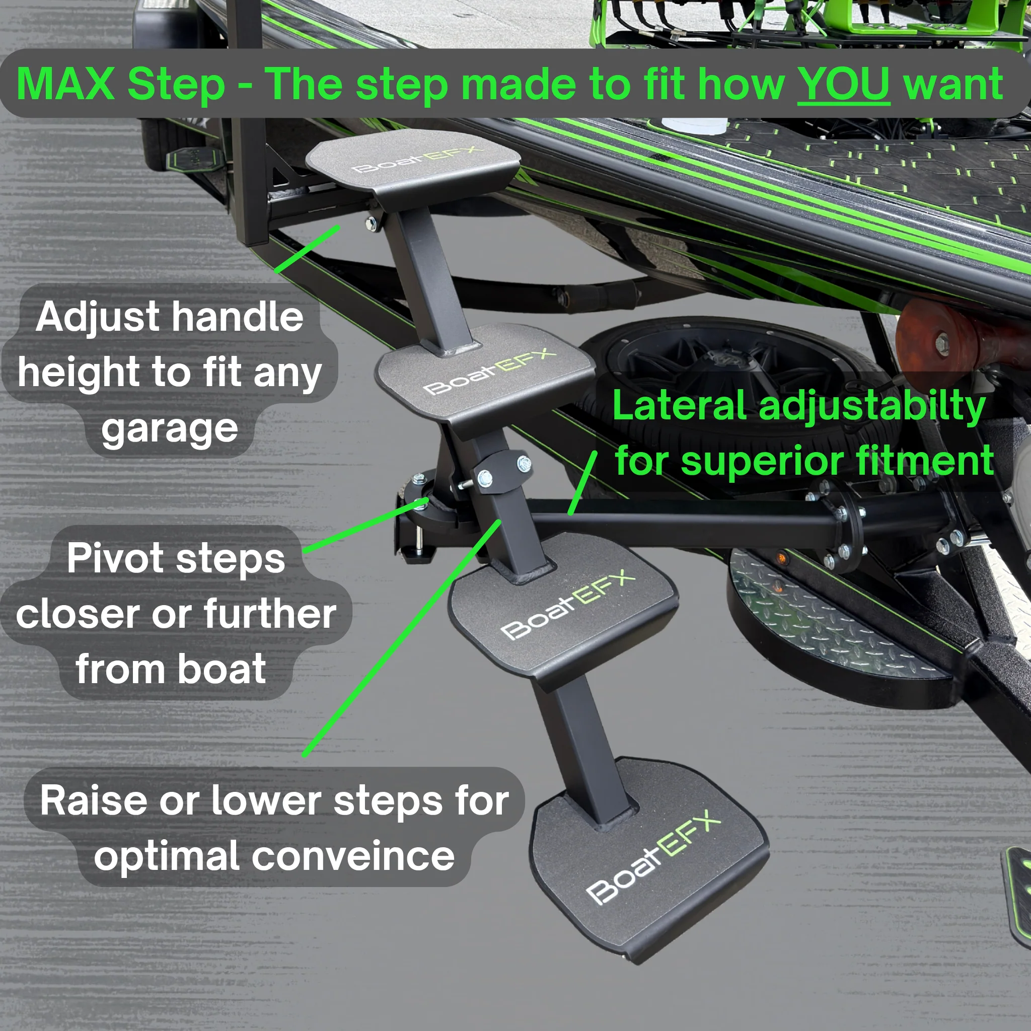 Custom Boat Trailer Steps - Image 3